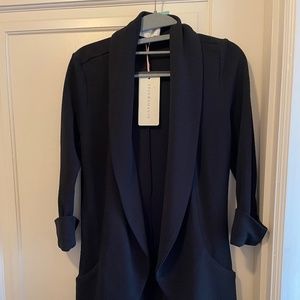 French Mauve Tunic Blazer